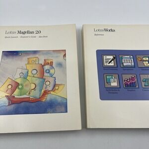 Vintage Lotus Magellan 2.0 Explorer's‎ Guide Lotus Works Reference Book
